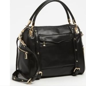 Rebecca Minkoff Cupid Satchel in black